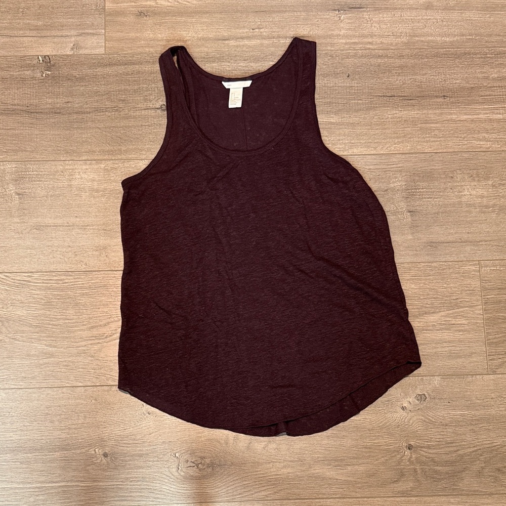 H&M Dark Burgundy Tank Top